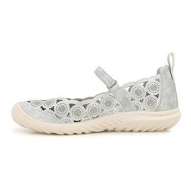 JBU Anne Women's Casual Mary Jane Ballet Flats