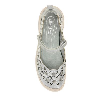 JBU Anne Women's Casual Mary Jane Ballet Flats
