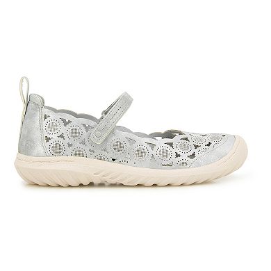 JBU Anne Women's Casual Mary Jane Ballet Flats