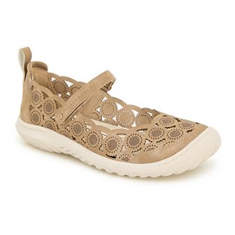 JBU Anne Women's Casual Mary Jane Ballet Flats