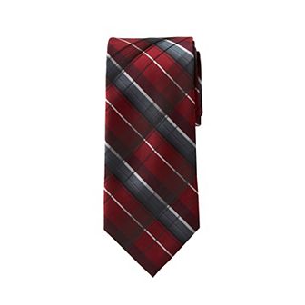 KingSize Men's Extra Long Classic Plaid Tie