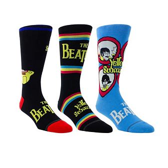 The Beatles Socks Yellow Submarine 3 pc