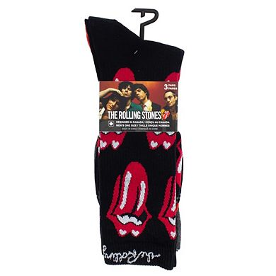 The Rolling Stones Socks Tongue 3 Pack