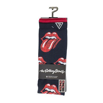 The Rolling Stones Sock Distress Tongue