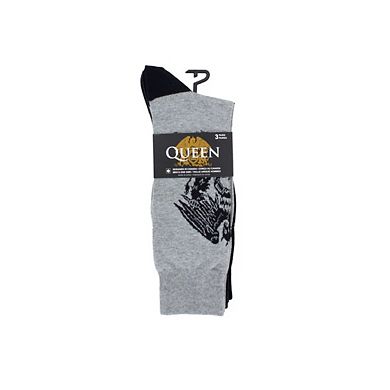 Queen Socks Logos And Crests 3 Pack