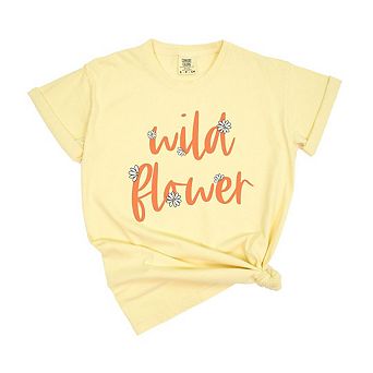 Simply Sage Market Wild Flower Garment Dyed Tee