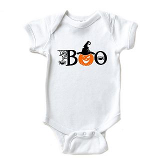 Boo Pumpkin Baby Bodysuit