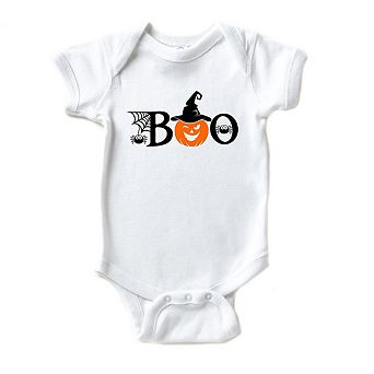 Boo Pumpkin Baby Bodysuit