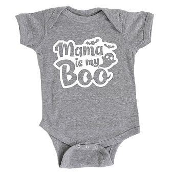 Mama Is My Boo Ghost Baby Bodysuit