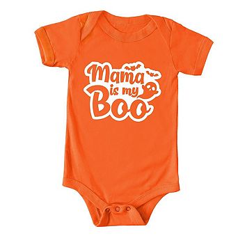 Mama Is My Boo Ghost Baby Bodysuit