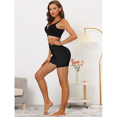3 Packs Women's High Waisted Shapewear Boyshort Tummy Control Panties
