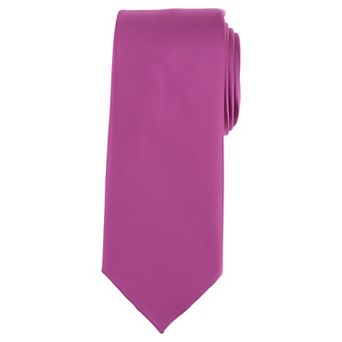 Men's Bespoke Solid Sateen Tie