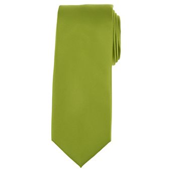 Men's Bespoke Solid Sateen Tie