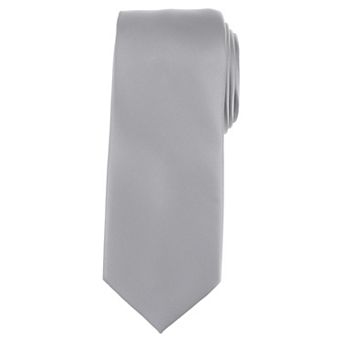 Men's Bespoke Solid Sateen Tie