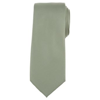 Men's Bespoke Solid Sateen Tie