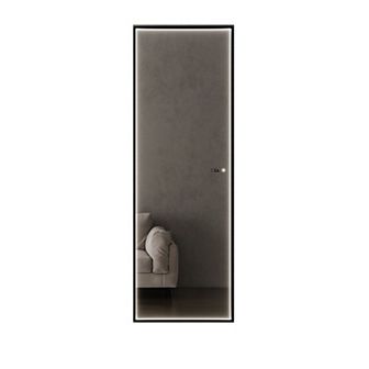 Ozarke Floor LED Vanity Mirror, Free Standing And Wall Mounted Mirror
