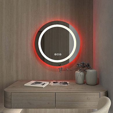 Ozarke Princess Vanity Mirror Wall Mounted With Anti-fog Features