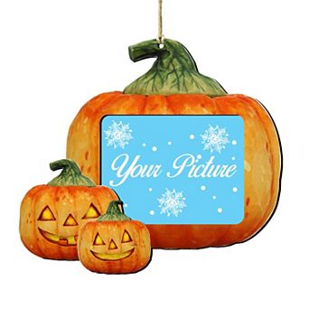 Halloween Pumpkin Picture Frame Ornaments Ornament For Photo Thanksgiving Halloween Decor