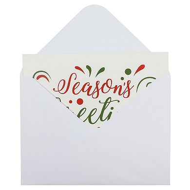 48x Christmas Cards With Envelopes, Blank Seasons Greeting Cards Bulk 4x6“