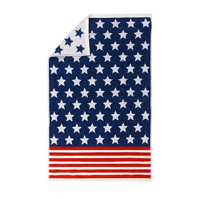 Celebrate Together Americana Stars And Stripes Hand Towel