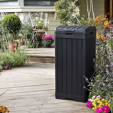 Keter Baltimore Outdoor Trash Can
