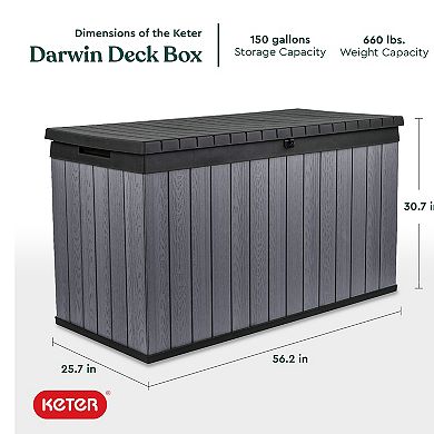 Keter Darwin 150 Gallon Deck Box