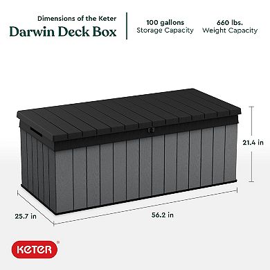 Keter Darwin 100 Gallon Deck Box