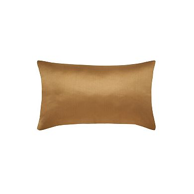 Five Queens Court Bordeaux Woven Textured Throw Pillow
