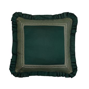 Five Queens Court Bowery 20" Square Decorative Throw Pillow