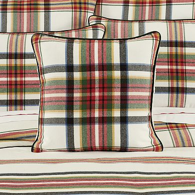 Five Queens Court Christine 20" Square Decorative Throw Pillow