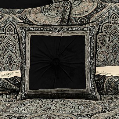 Five Queens Court Viccorino 18" Square Decorative Throw Pillow