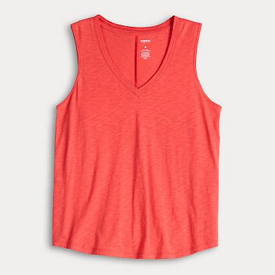 Women's Sonoma Goods For Life® Elevated V-Neck Tank Top