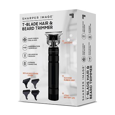 Sharper Image Cordless T-Blade Hair and Beard Trimmer