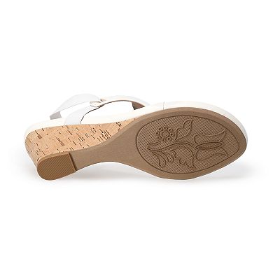 Croft & Barrow Wedge Thong Women's Sandals