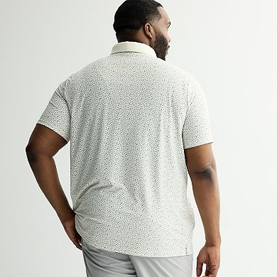 Big & Tall FLX Short Sleeve Printed Performance Polo