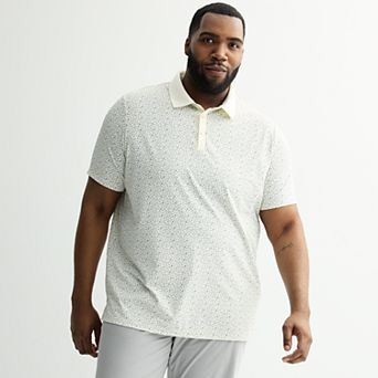Big & Tall FLX Short Sleeve Printed Performance Polo