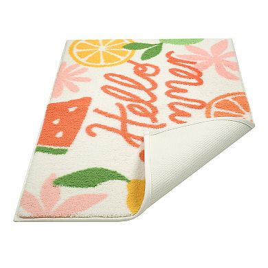 Celebrate Together Summer Hello Summer Bathroom Rug