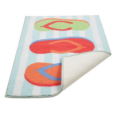 Celebrate Together Summer Flip Flops Bathroom Rug