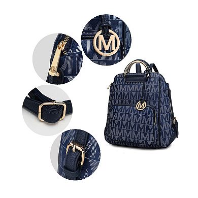 Mkf Collection Cora Milan M Signature Trendy Backpack By Mia K