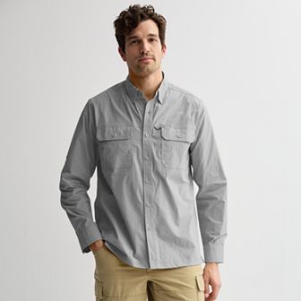 Men's Sonoma Goods For Life® UPF-50 Long Sleeve Outdoor Shirt