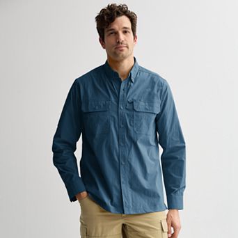 Men's Sonoma Goods For Life® UPF-50 Long Sleeve Outdoor Shirt