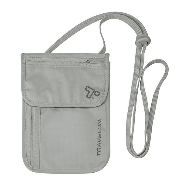 Travelon RFID Blocking Undergarment Neck Pouch - Gray