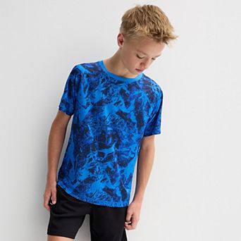 Boys 8-20 Tek Gear® Dry Tek Print Tee in Regular & Husky