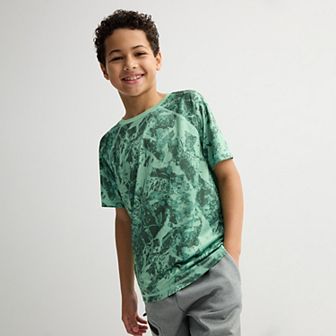 Boys 8-20 Tek Gear® Dry Tek Print Tee in Regular & Husky