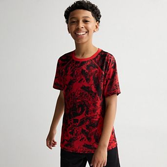 Boys 8-20 Tek Gear® Dry Tek Print Tee in Regular & Husky