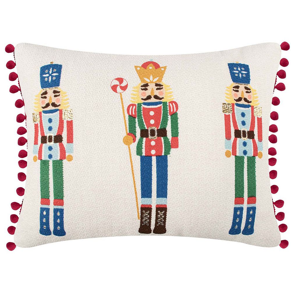 Levtex Home Nutcracker Trio Throw Pillow