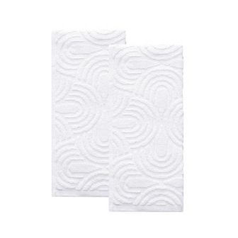 The Big One® 100% Cotton Textured 2 Pack Hand Towel Set