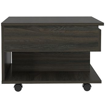 DEPOT E-SHOP Babel Lift Top Coffee Table, Casters, One Shelf