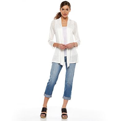 Women's AB Studio Open-Front Cardigan