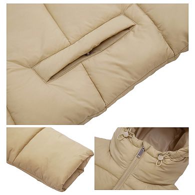 Women's Rokka&rolla Hooded Puffer Jacket Coat
